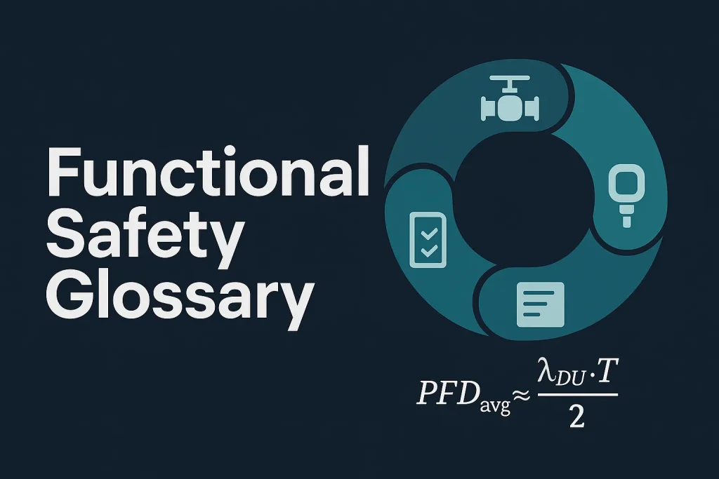 Functional safety glossary iec 61511 1 sil safe